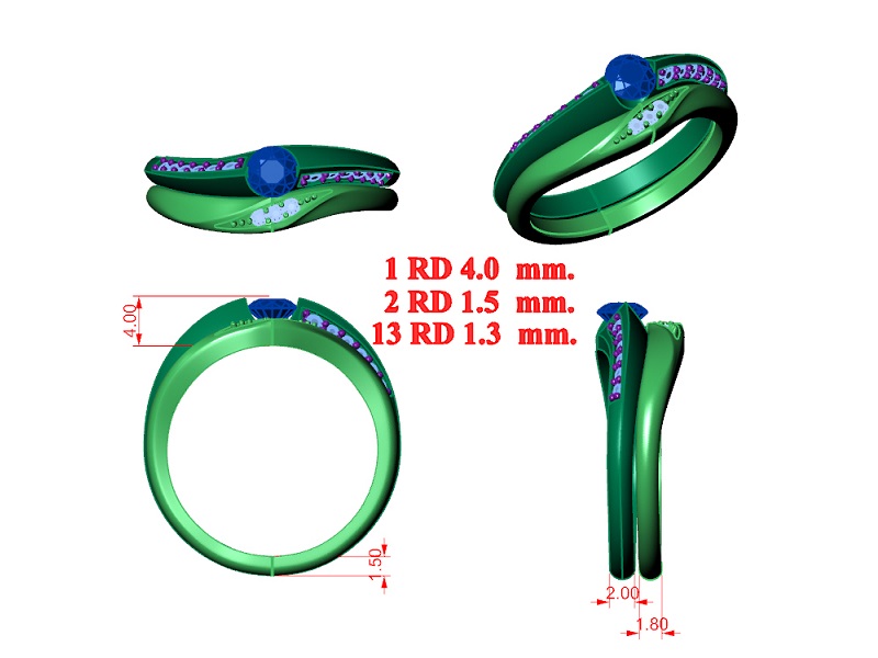 טבעות אירוסין מיוחדות