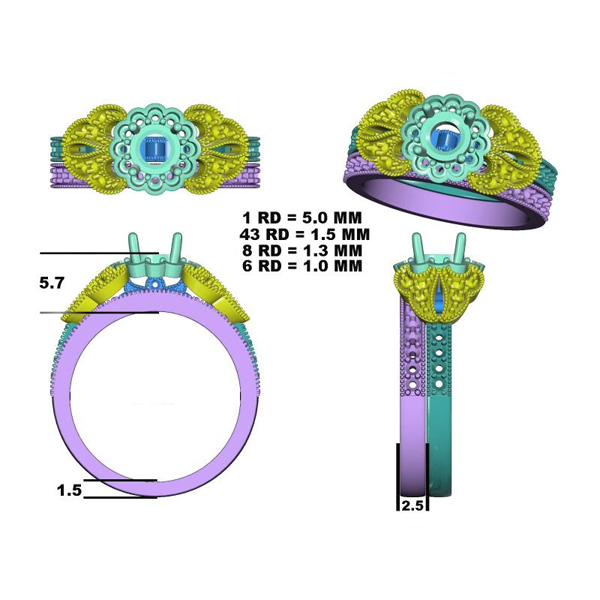 טבעות אירוסין מיוחדות