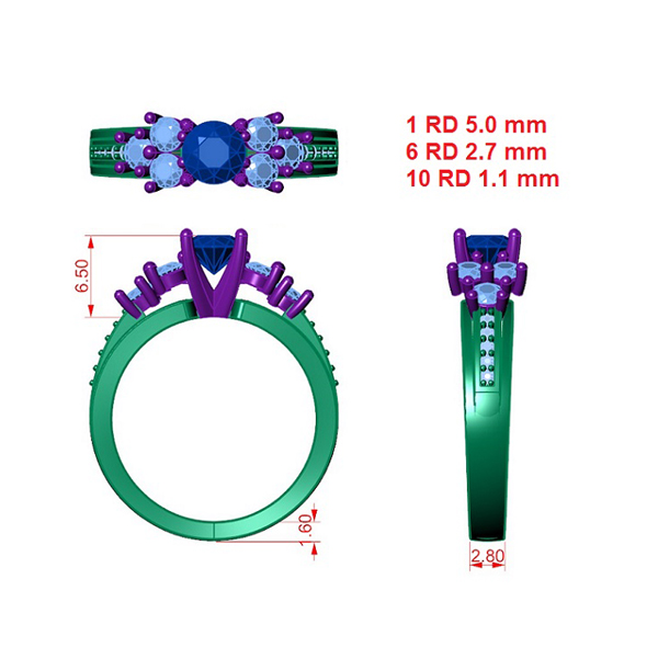 טבעות אירוסין מיוחדות