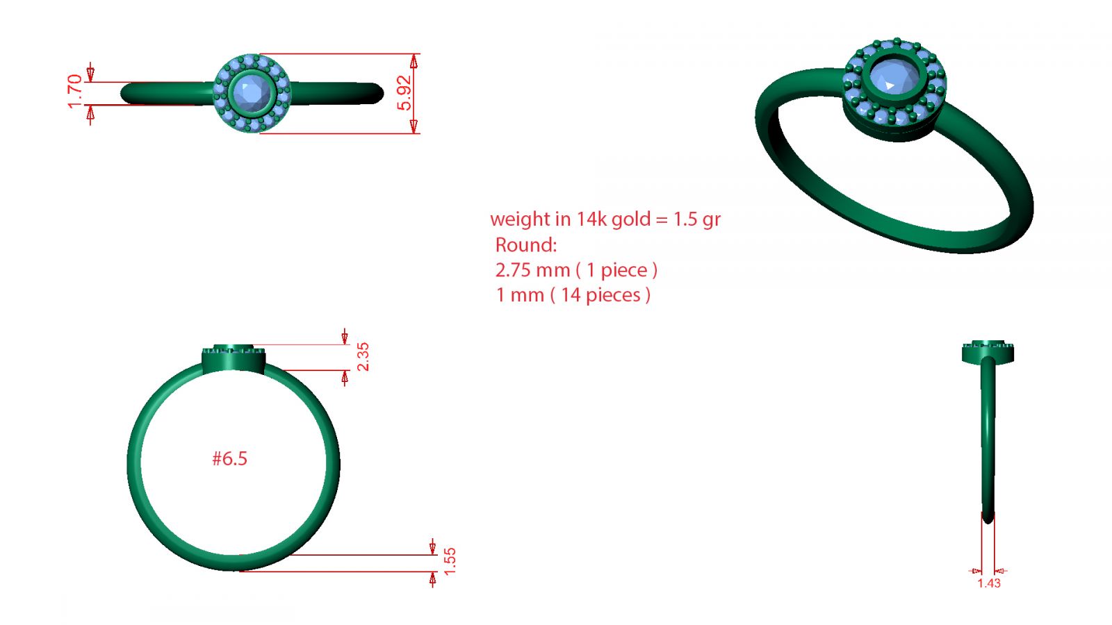 טבעות אירוסין מיוחדות