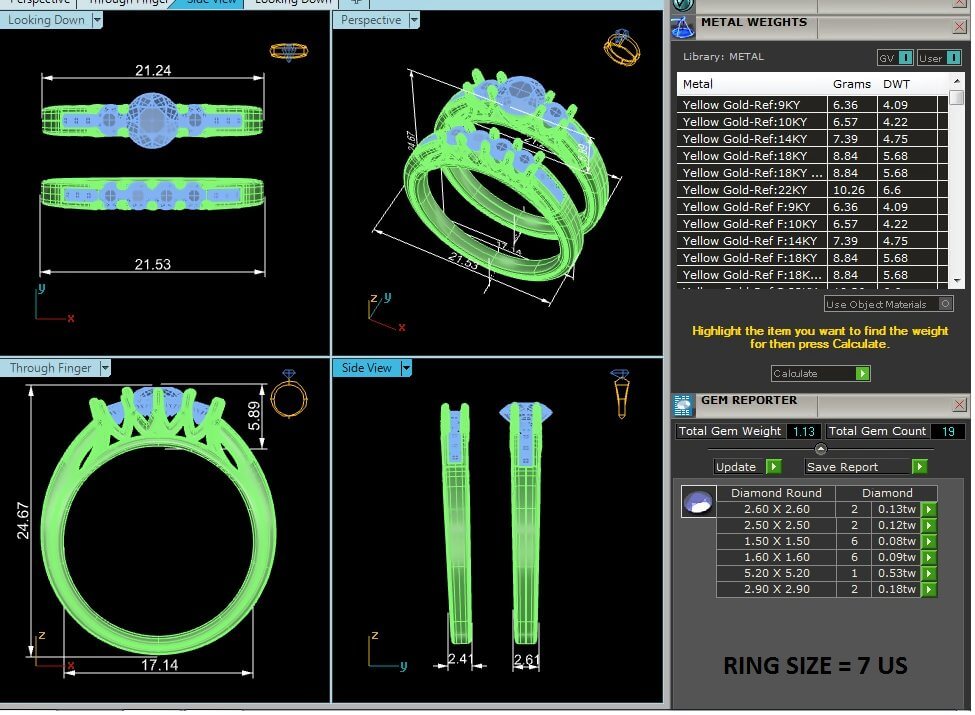 טבעות אירוסין מיוחדות
