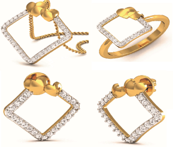 תכשיטי יהלומים לאישה 