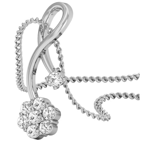 תליון יהלומים לאישה