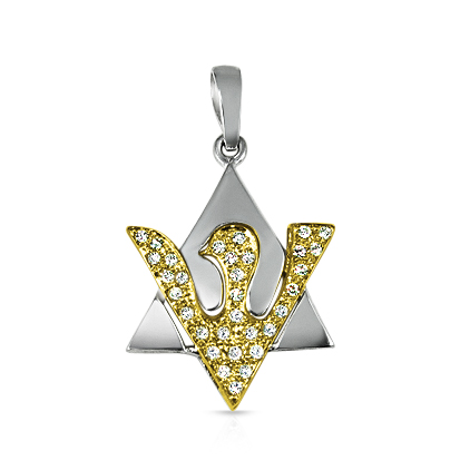 שרשרת מגן דוד זהב