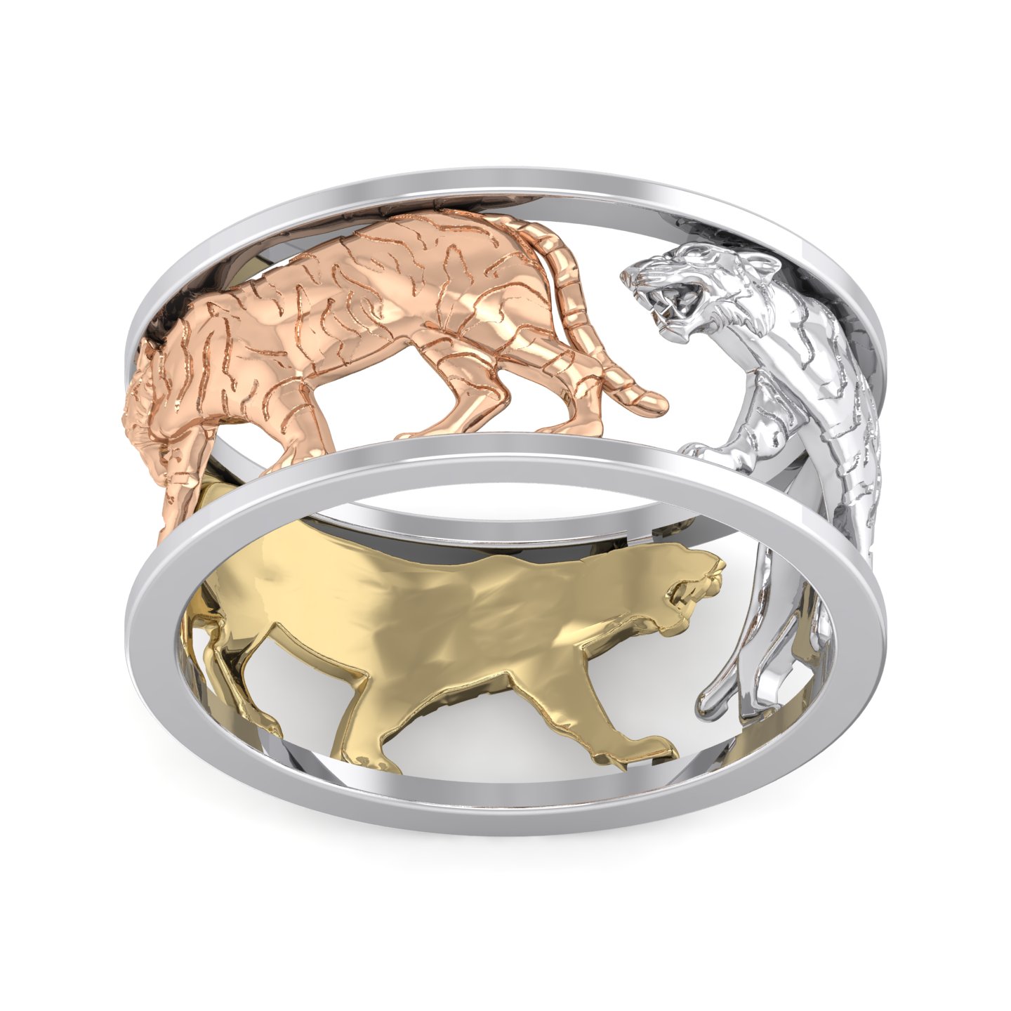 טבעת זהב לגבר