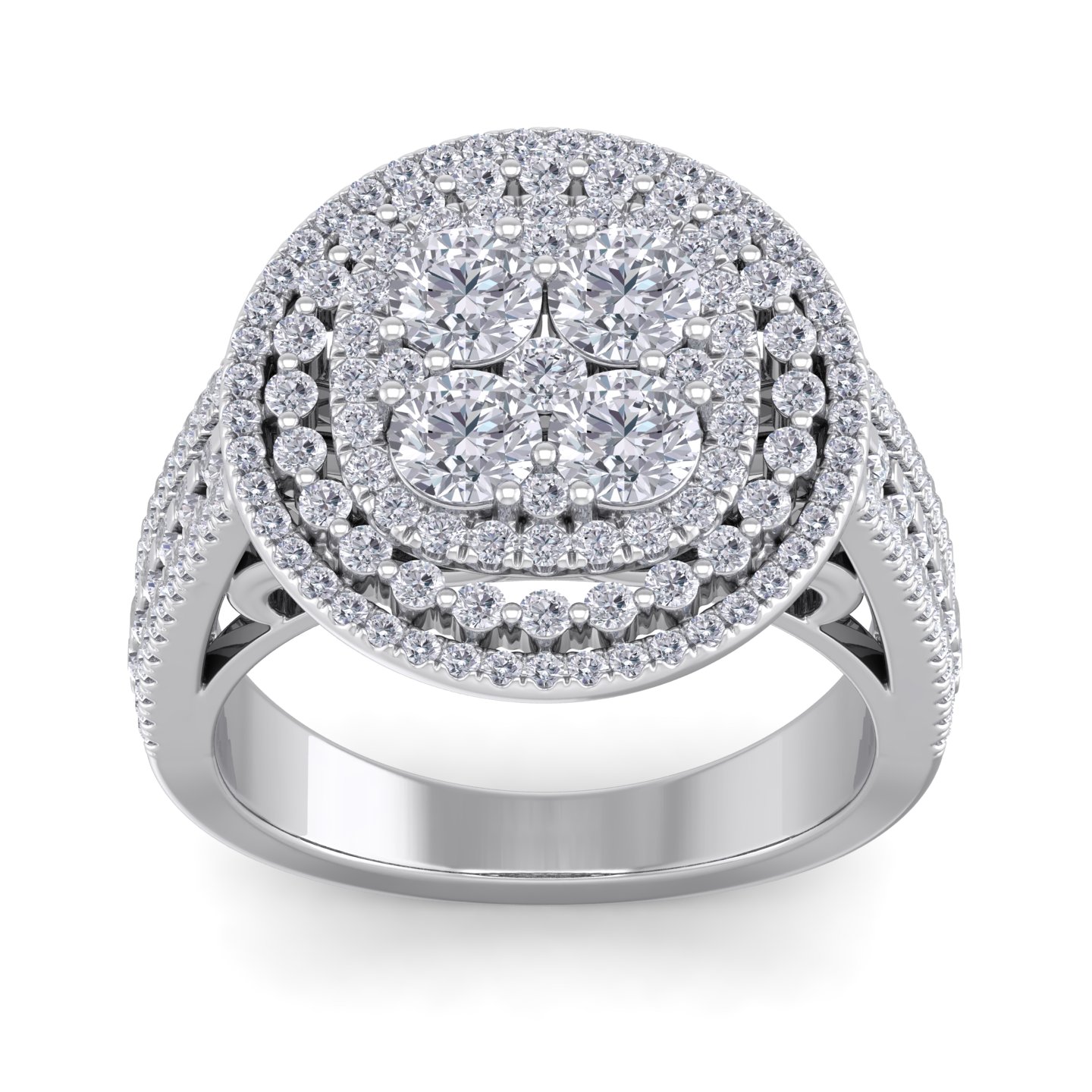 טבעת יהלומים מעוצבת