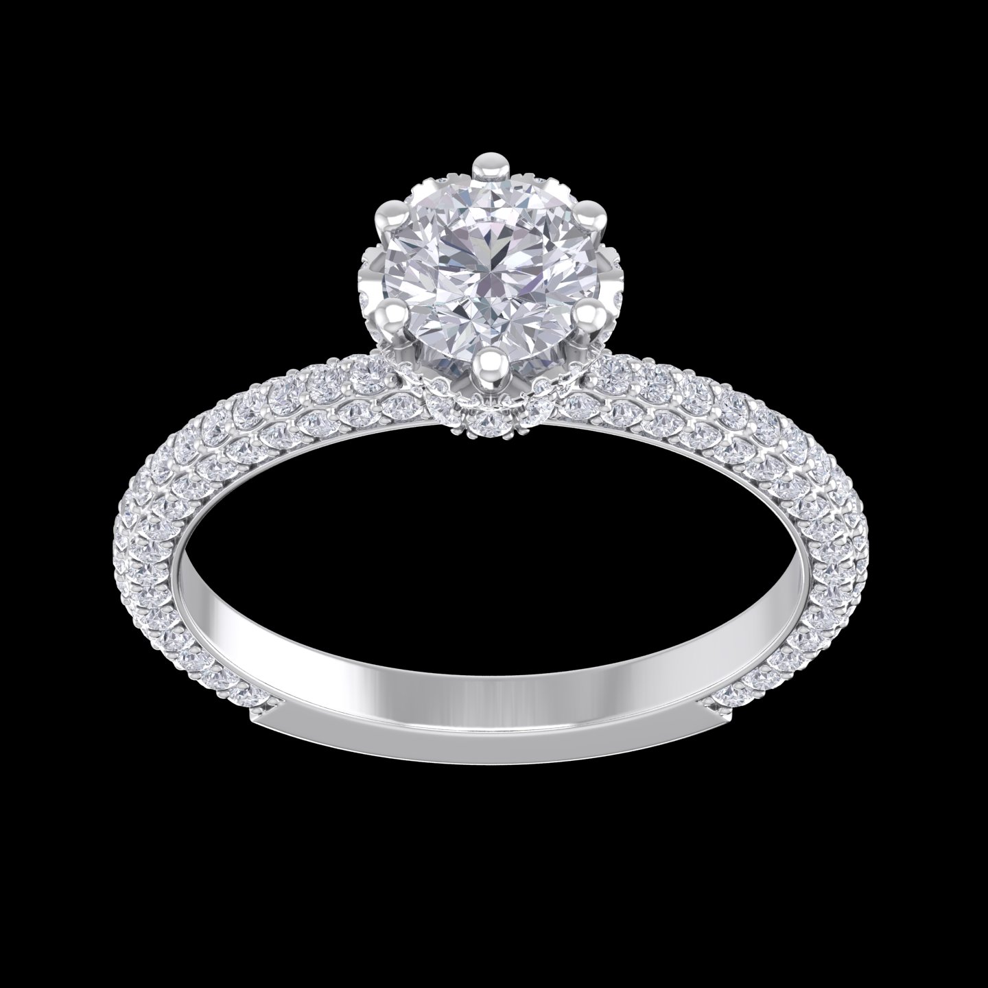 טבעת אירוסין יוקרתית