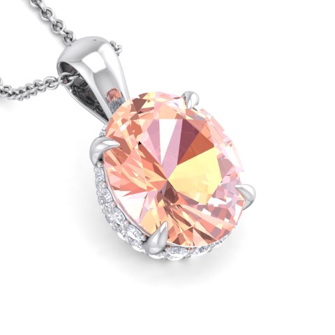 תליון סוליטר אובל