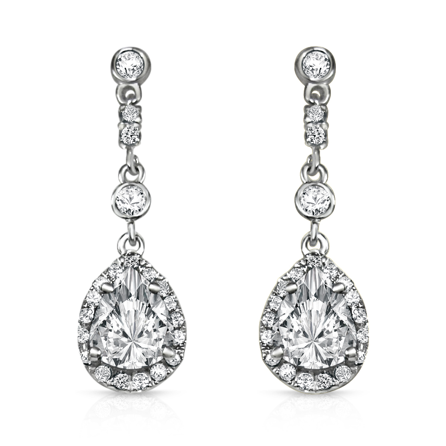 עגילי יהלומים