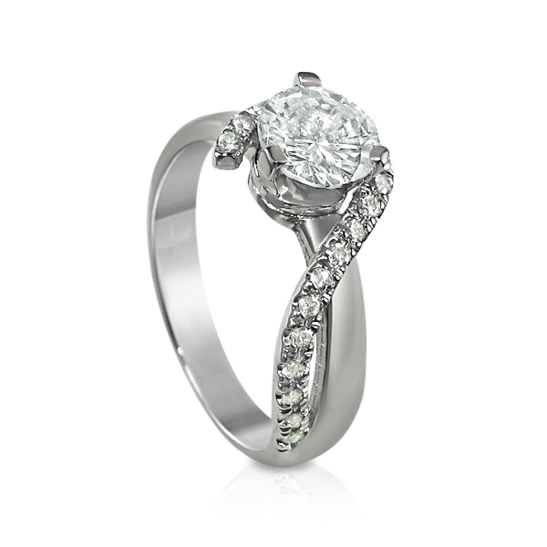 טבעת אירוסין יוקרתית