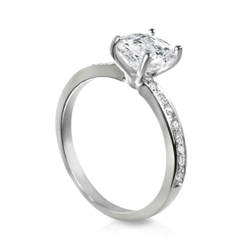 טבעת אירוסין יהלום 