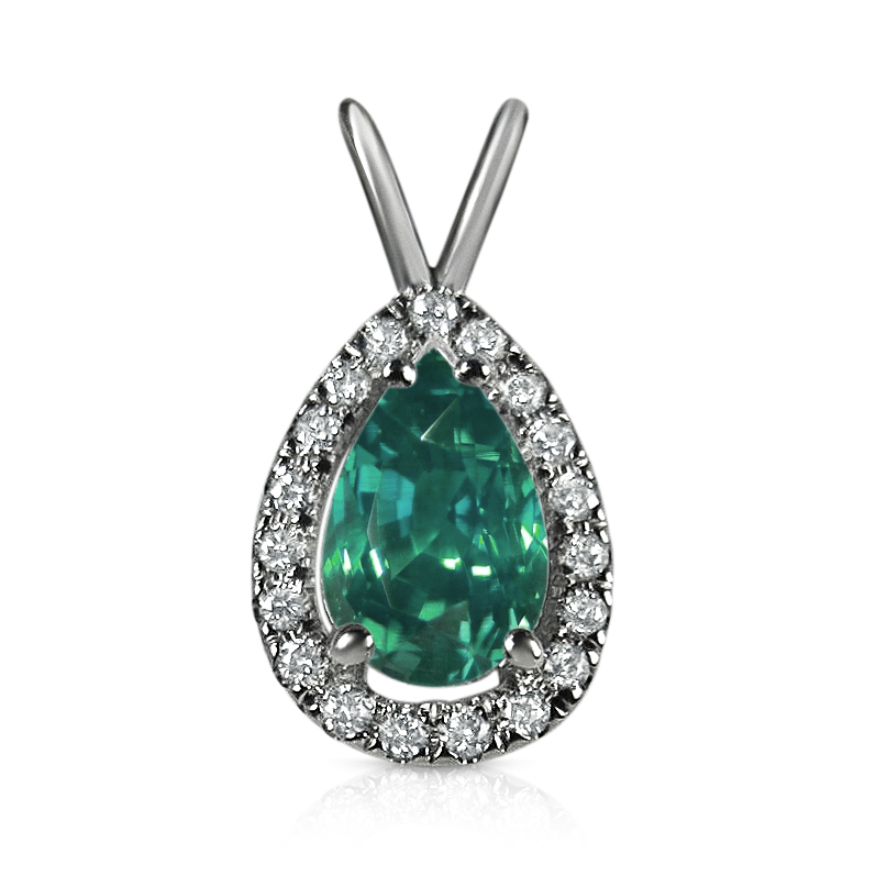 תליון יהלום סוליטר 1 קארט