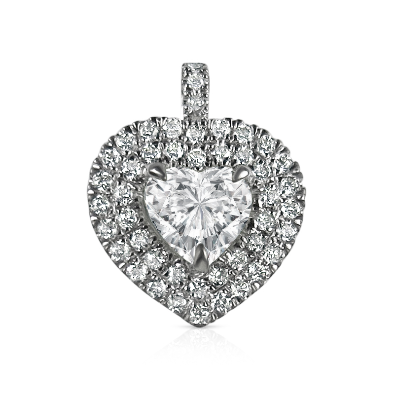 יהלום לב לשרשרת