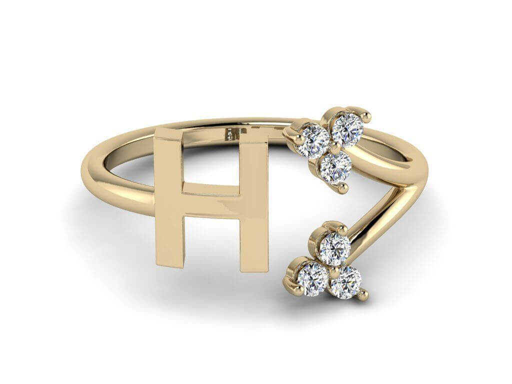 טבעת יהלומים 