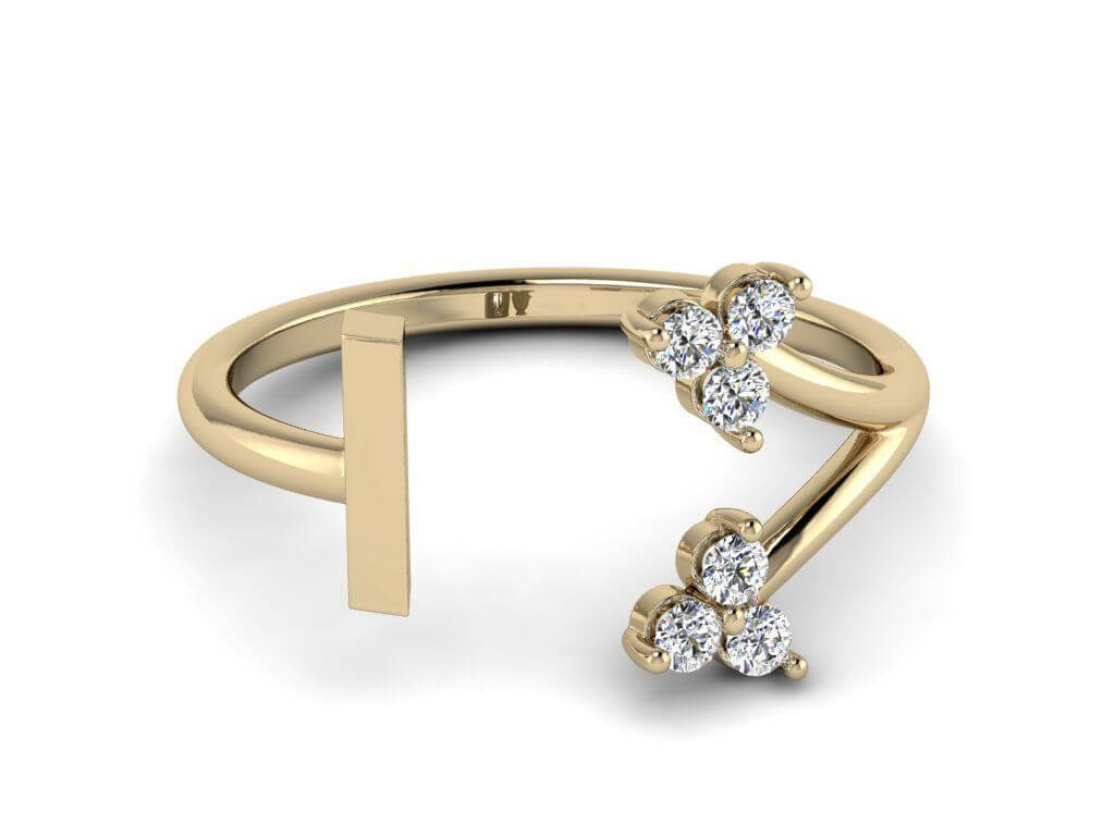 טבעת יהלומים 