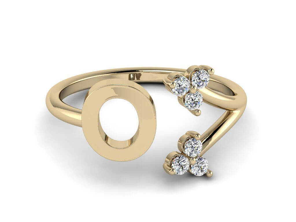 טבעת יהלומים 