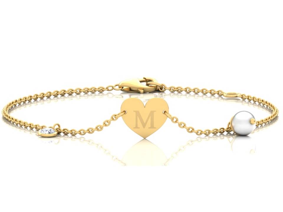 צמיד עדין לנערות מהבורסה