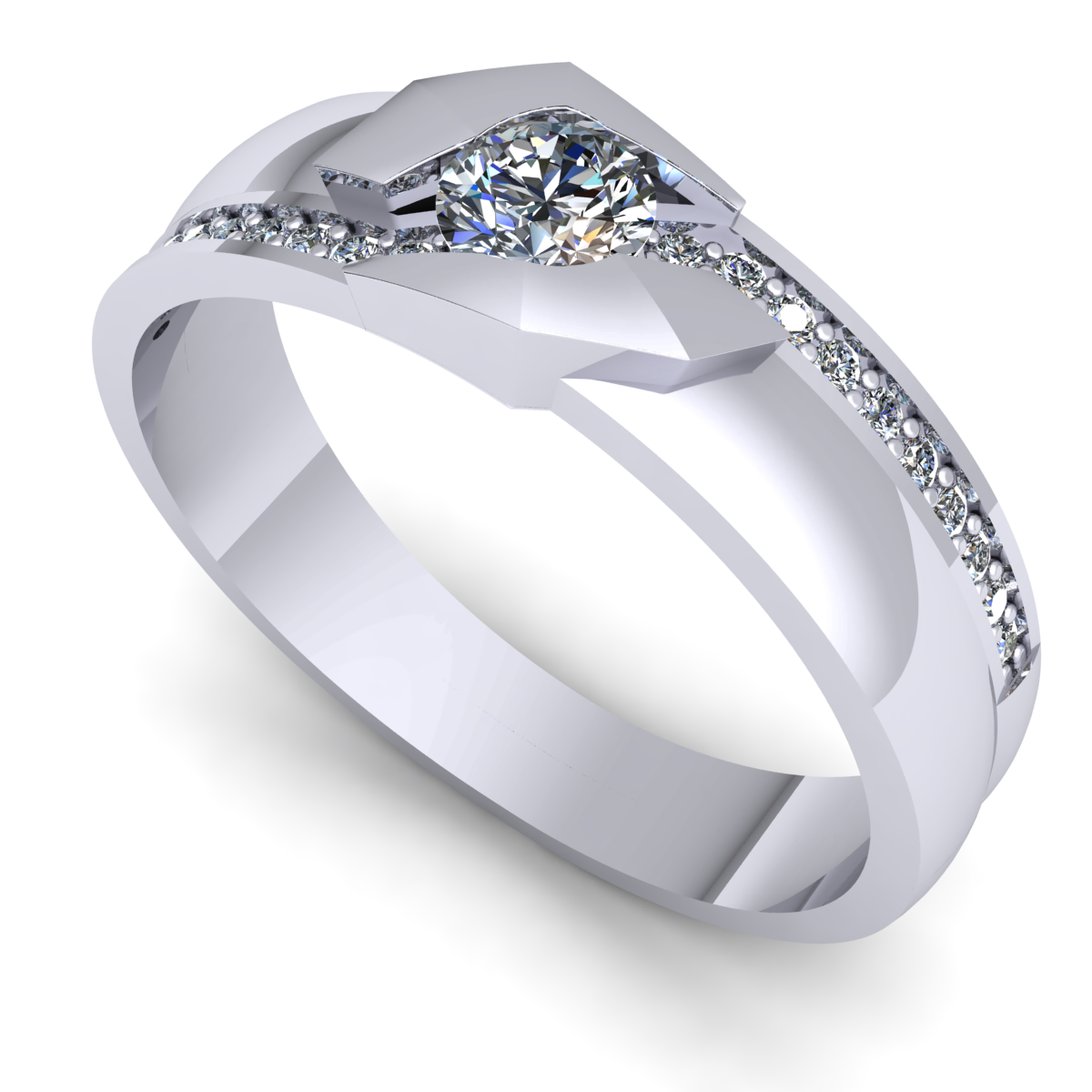 תכשיטי יהלומים לגבר