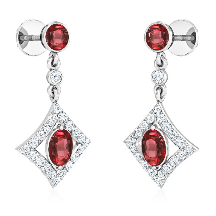 עגילים תלויים לאישה