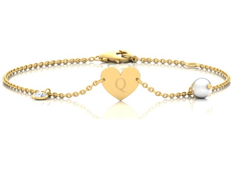 צמיד שם- האות Q