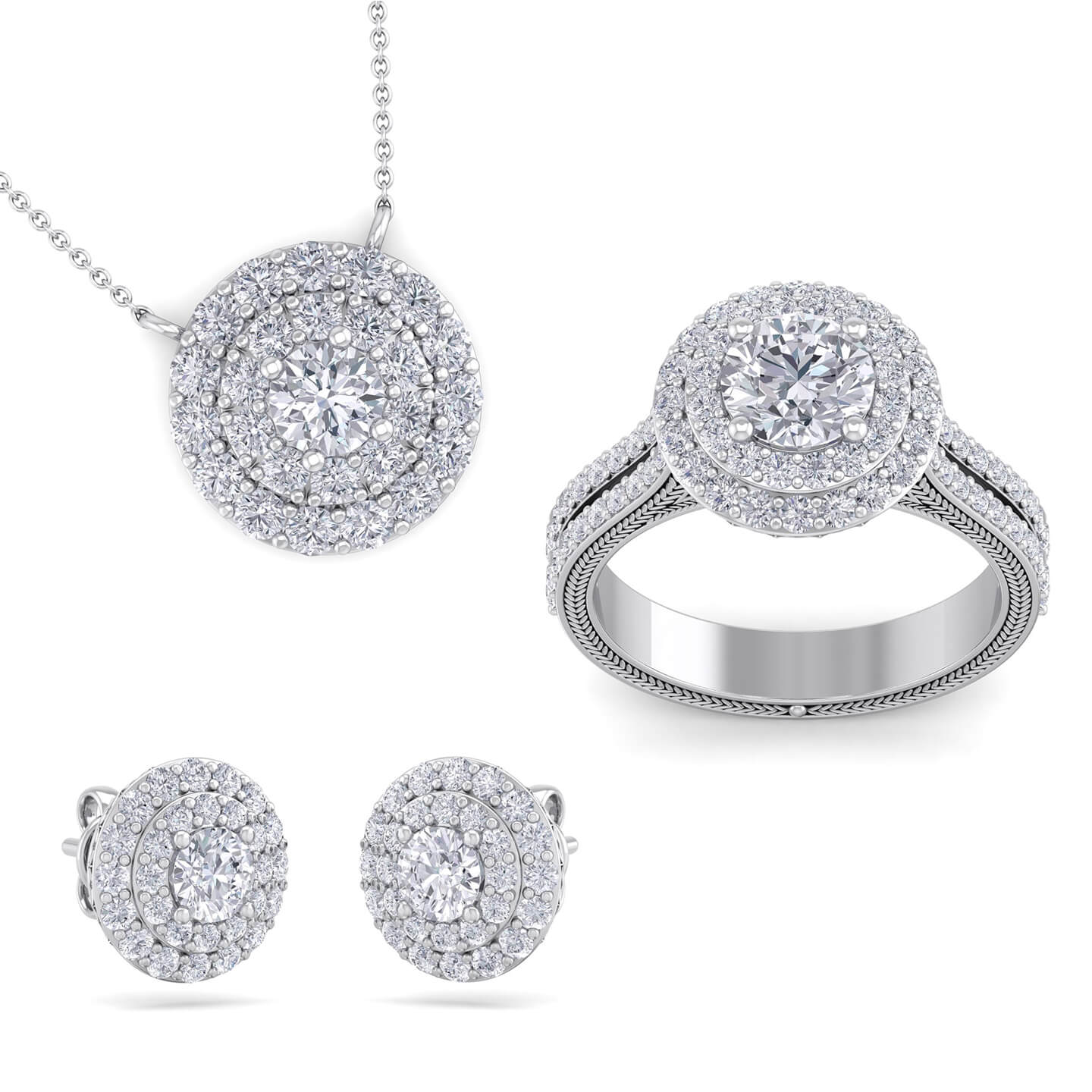 טבעת יהלומים 