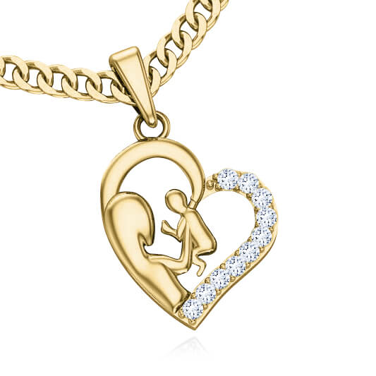 תליון יהלומים מעוצב