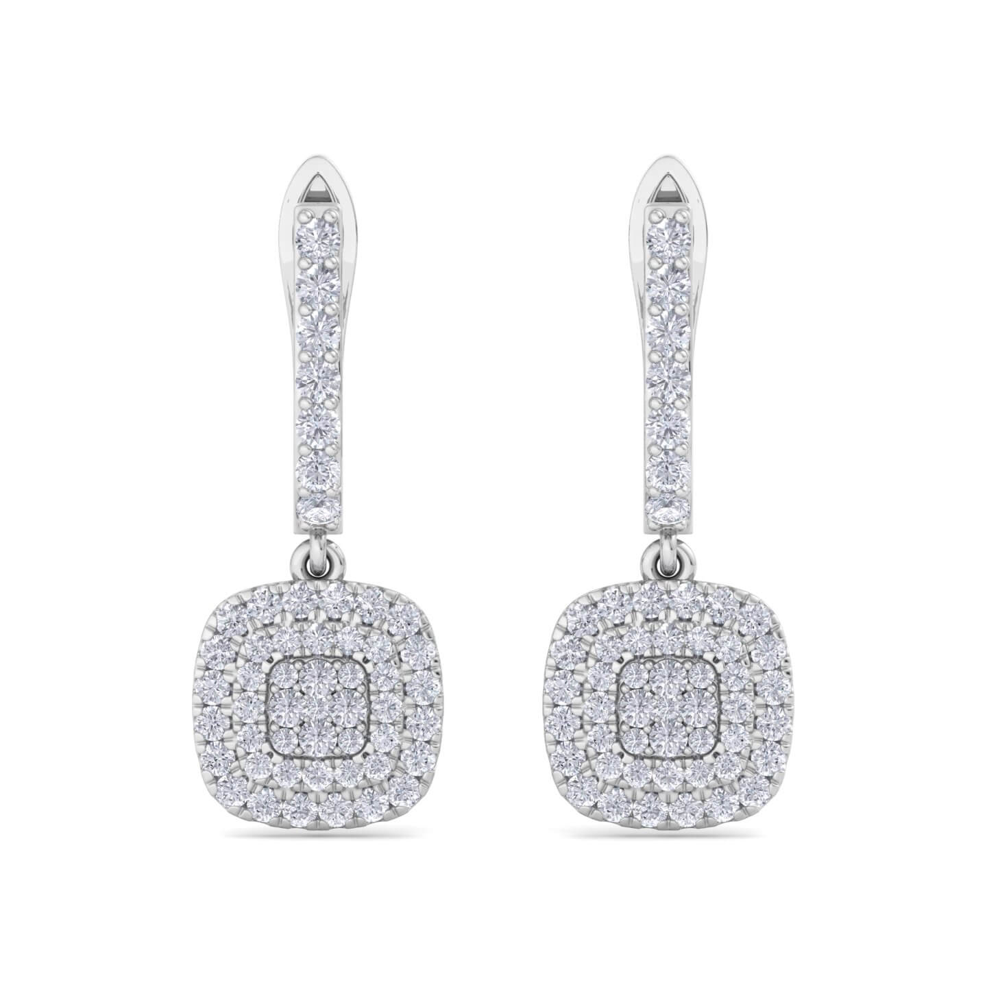 עגילי יהלומים 