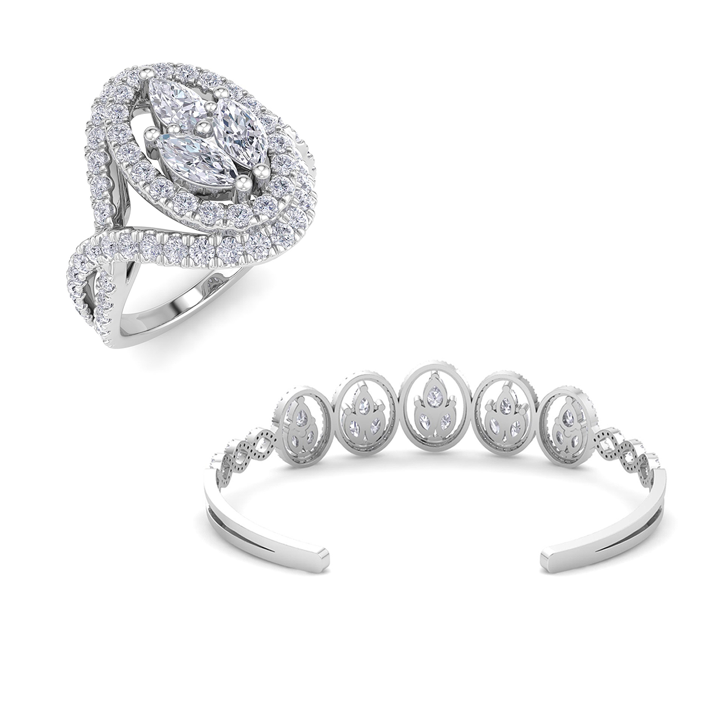 סט תכשיטי יוקרה