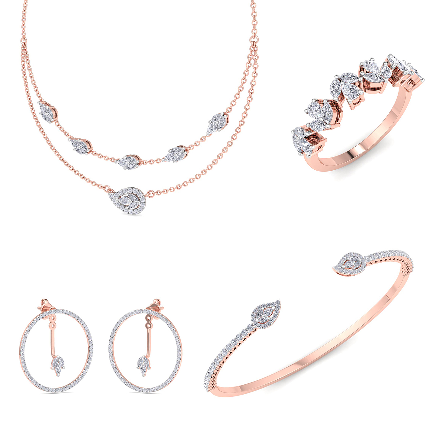 סט תכשיטים זהב