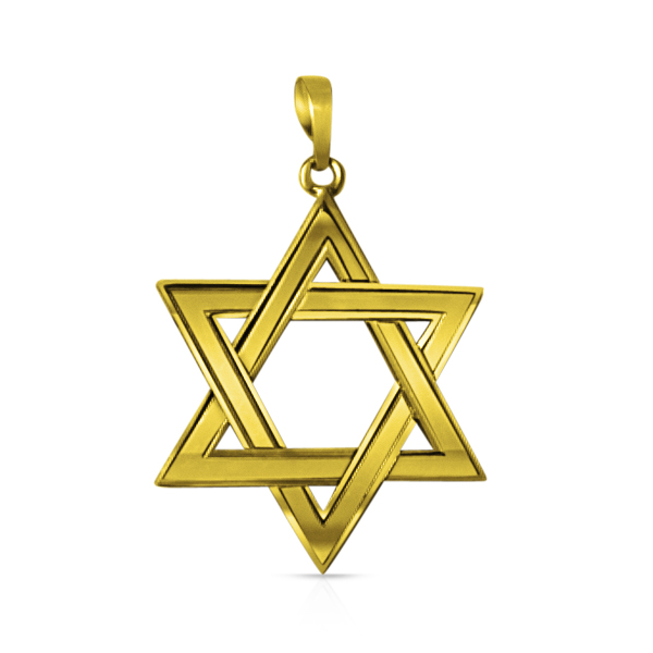 שרשרת מגן דוד לגבר