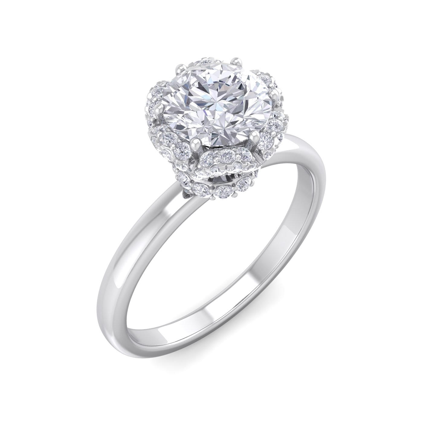 טבעת אירוסין קלאסית