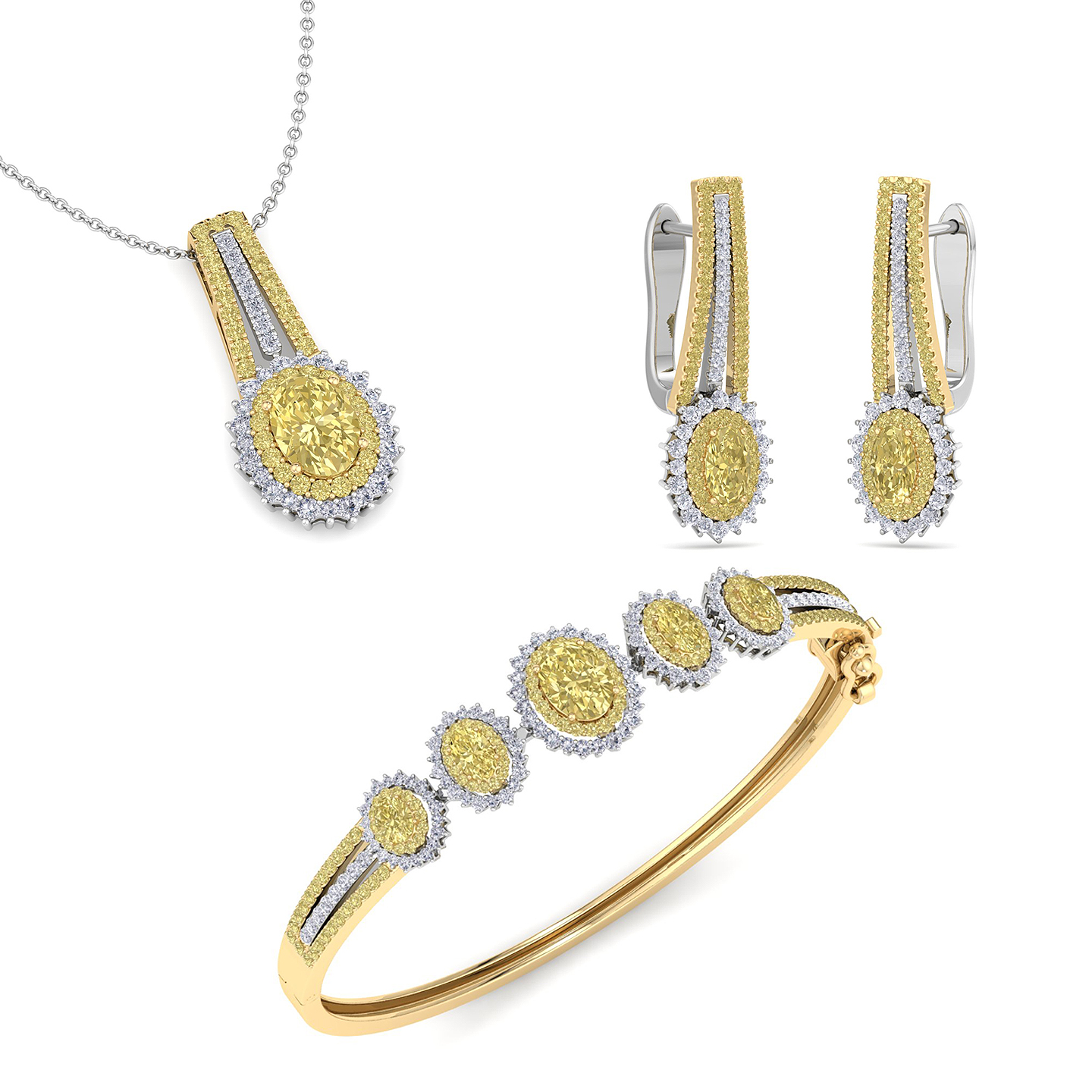 סט תכשיטי יוקרה