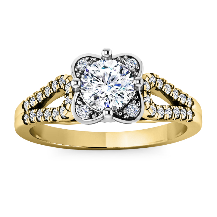 טבעת יהלום להצעת אירוסים 