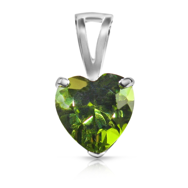 תליון לב עם אבן פרידוט (ירוקה) או אבני חן אמטיסט (סגול)סיטרין(צהוב קוניאק)בלו טו