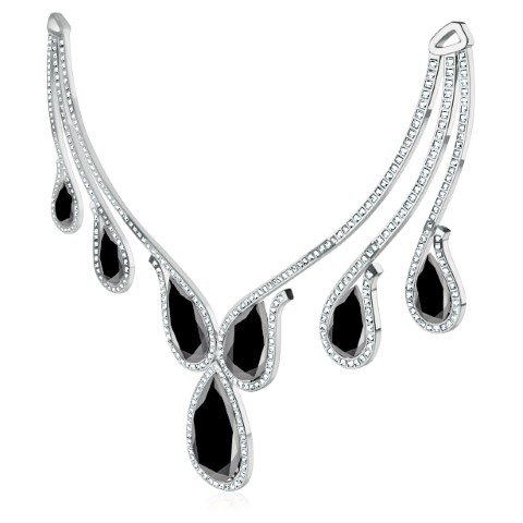 תליון יהלומים לאישה