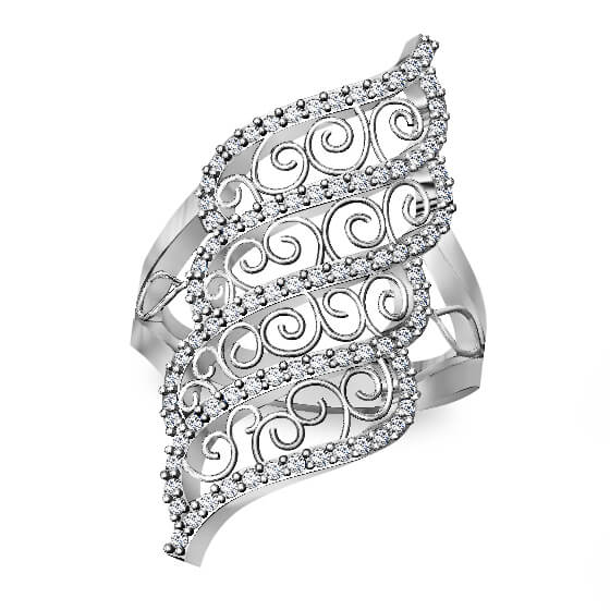 טבעת יהלומים לאישה