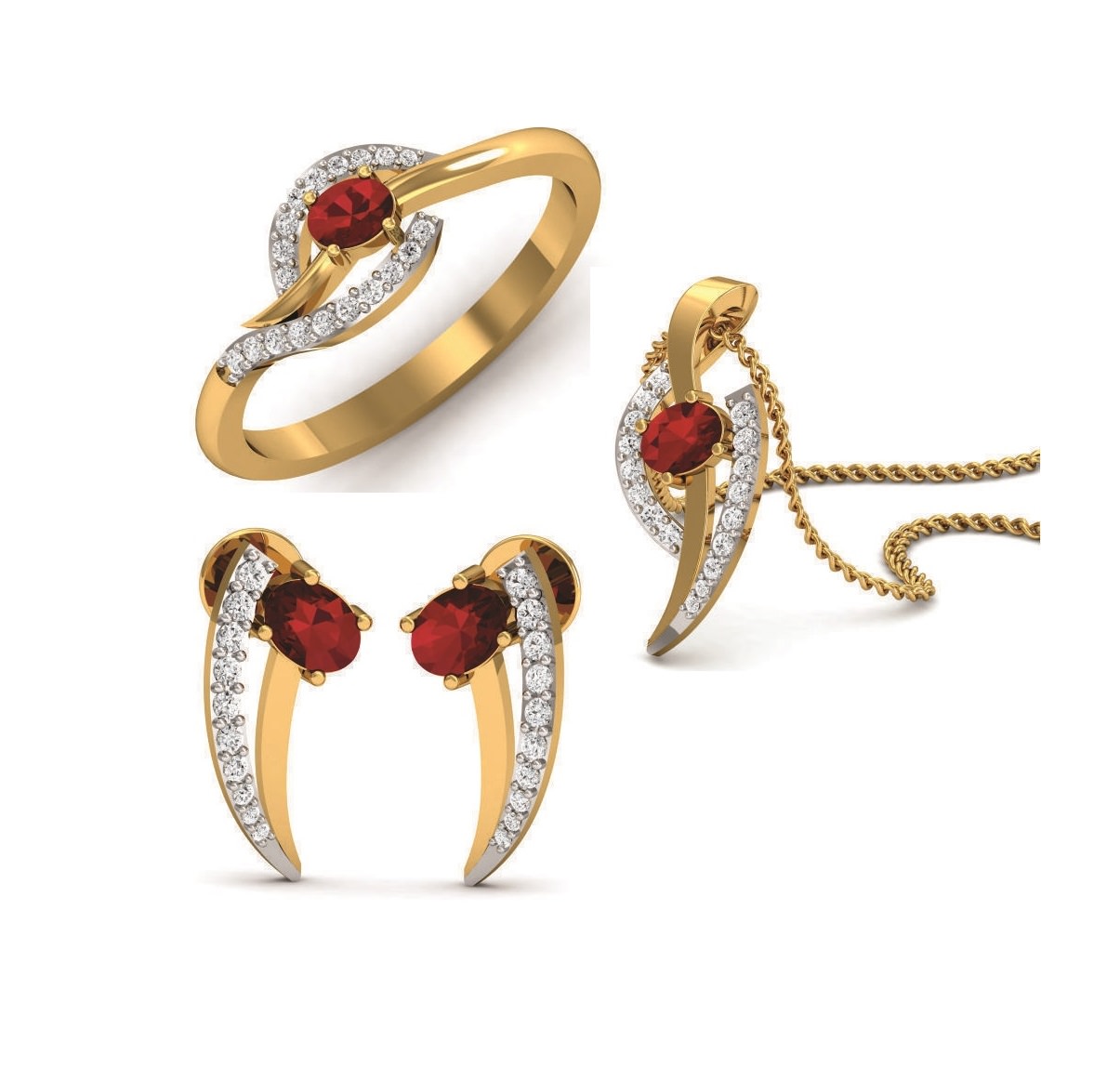 סט תכשיטים לאישה