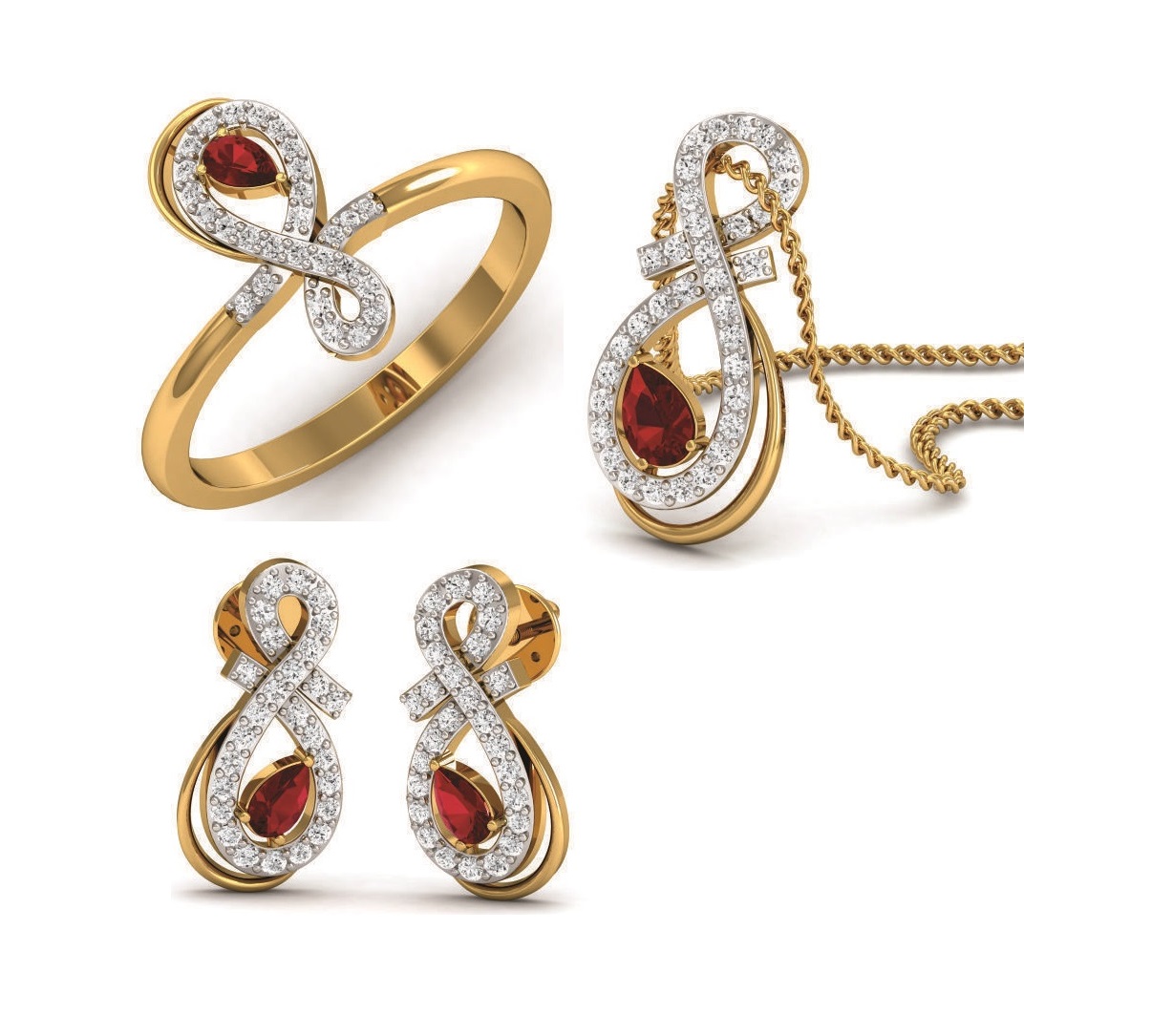 תכשיטי אבני חן לאישה