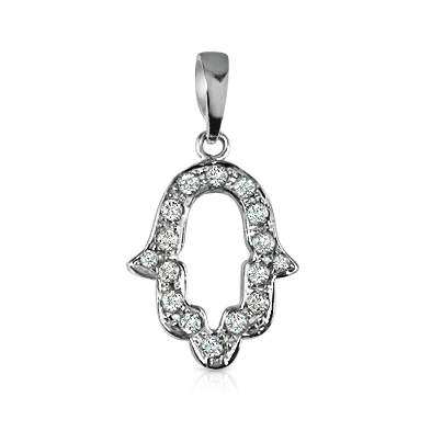 שרשרת חמסה זהב ויהלומים