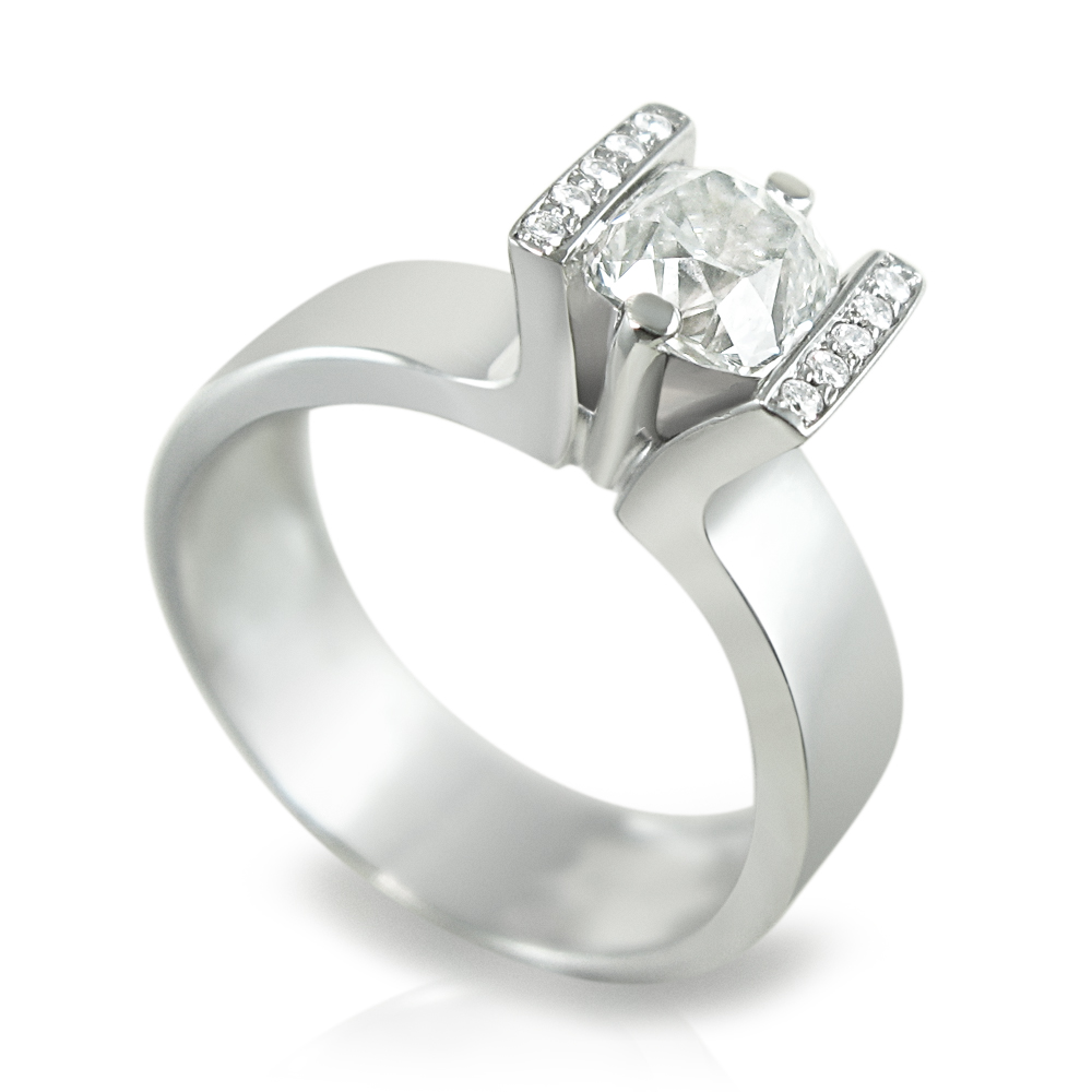 טבעת אירוסין מעוצבת