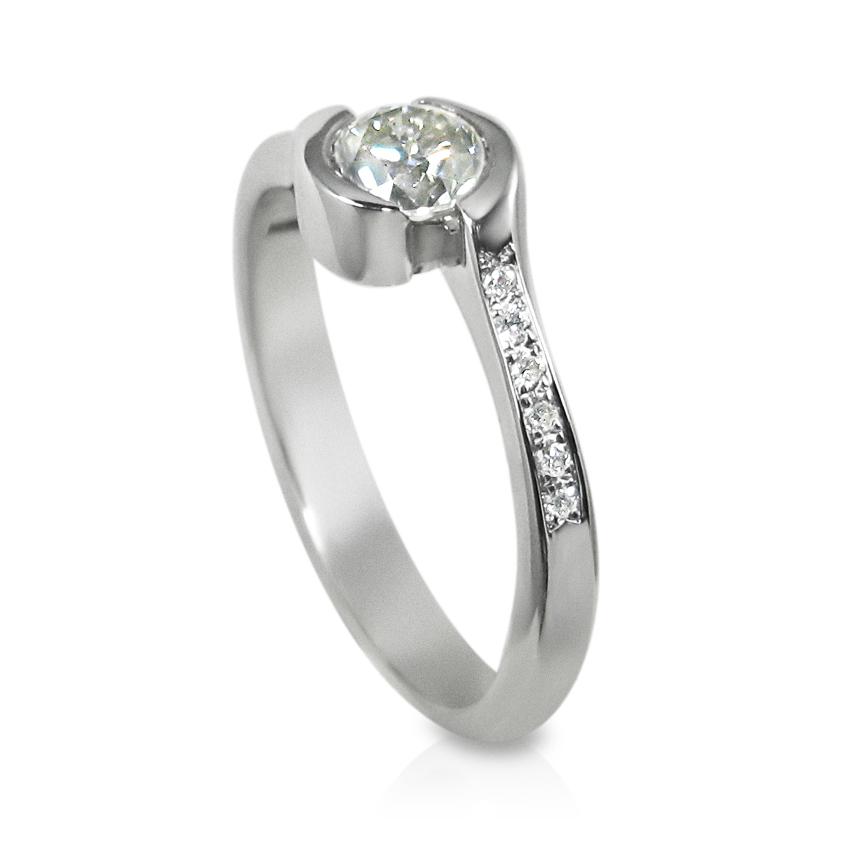 טבעת אירוסין מעוצבת