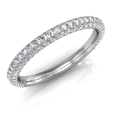 טבעת יהלומים אינפיניטי