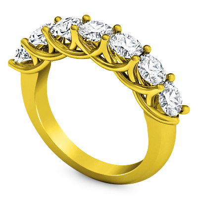 טבעת יהלומים זהב זהוב