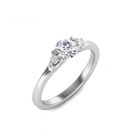 טבעת אירוסין אופנתית