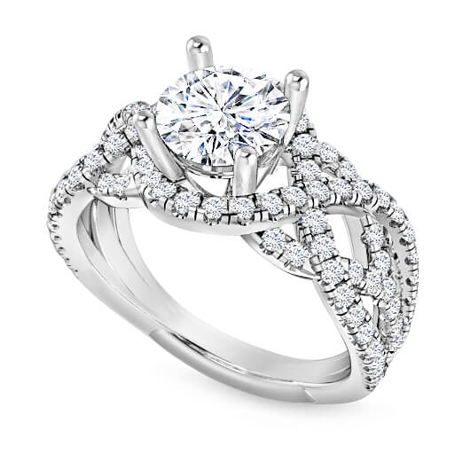 טבעת אירוסין יוקרתית מהבורסה ליהלומים