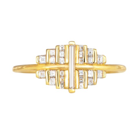 טבעת יהלומים מיוחדת לאישה