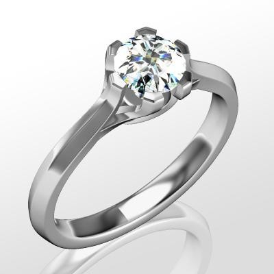 טבעת אירוסין יהלום