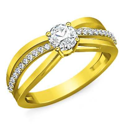 טבעות אירוסין מעוצבות