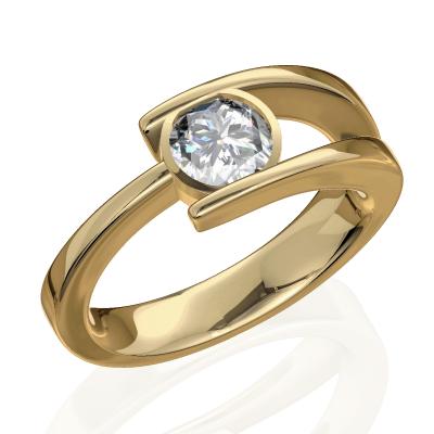 טבעות יהלומים מעוצבות