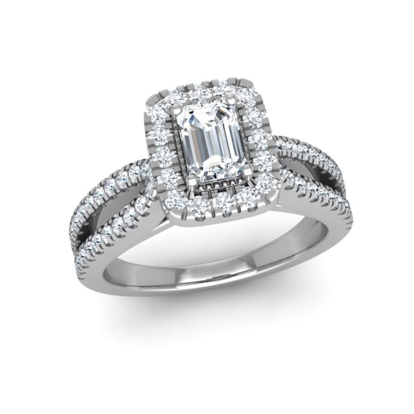 טבעות אירוסין מיוחדות- טבעת אירוסין מרובעת